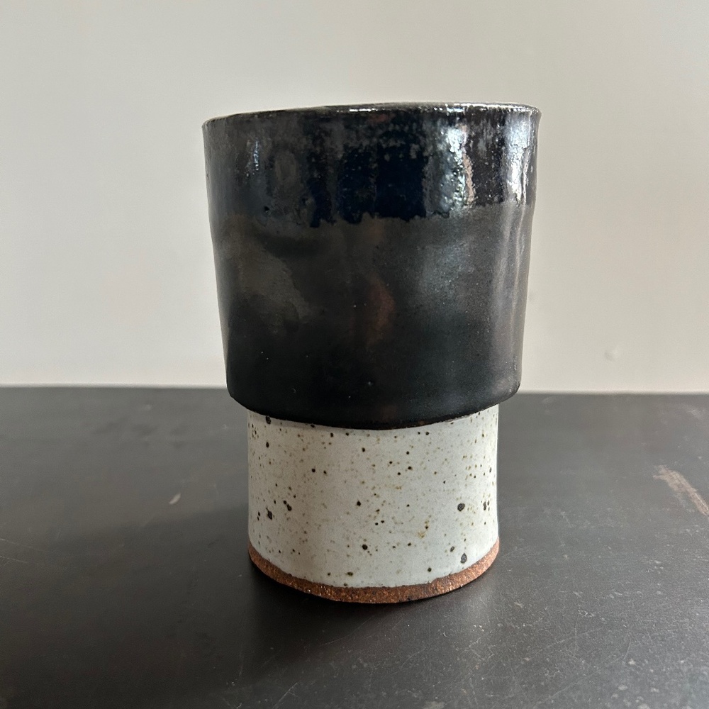 A Question of Eagles ceramic planter